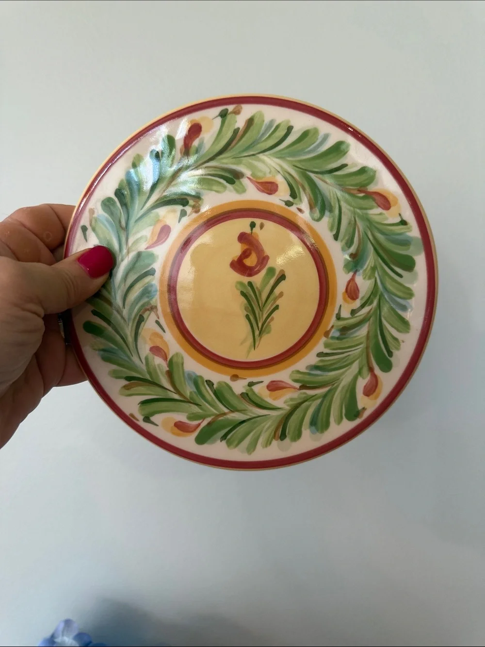 GAIL PITTMAN Southern Living at Home SIENA Hand Painted Trivet